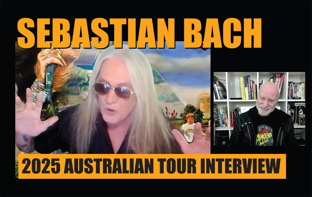 SEBASTIAN BACH TALKS NOVEMBER AUSTRALIAN TOUR