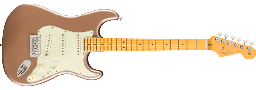 Fender Am Pro Classic Strat Faded Firemist Gold