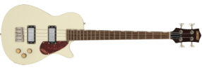 Gretsch Streamliner™ Jet™ Club Bass Single-Cut, Laurel Fingerboard, Vintage White