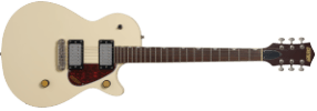 Gretsch Streamliner™ Jet™ Club Single-Cut with Wraparound, Laurel Fingerboard, Vintage White