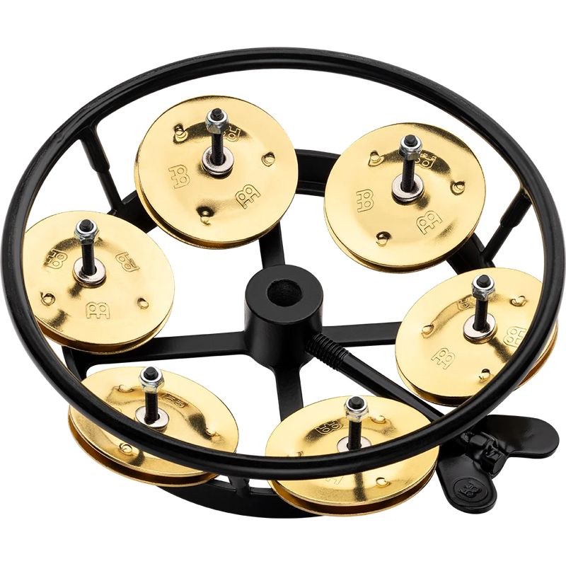 Meinl Hi Hat Tambourine Brass THH1B-BK