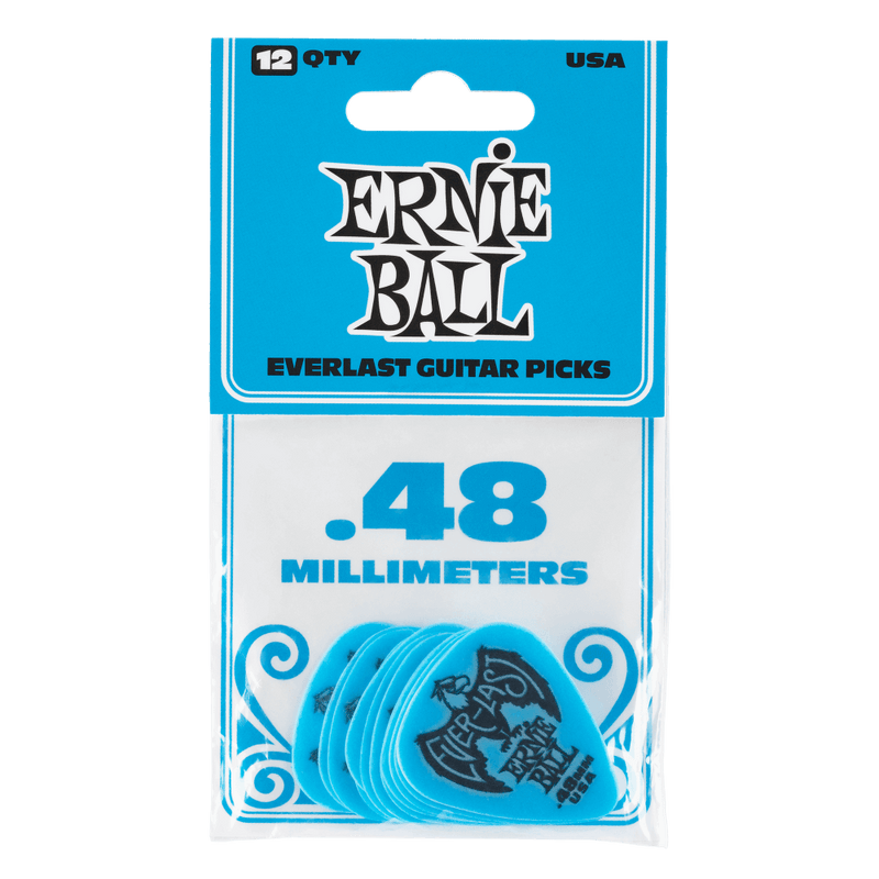 Ernie Ball Everlast Picks 12Pk .48Mm