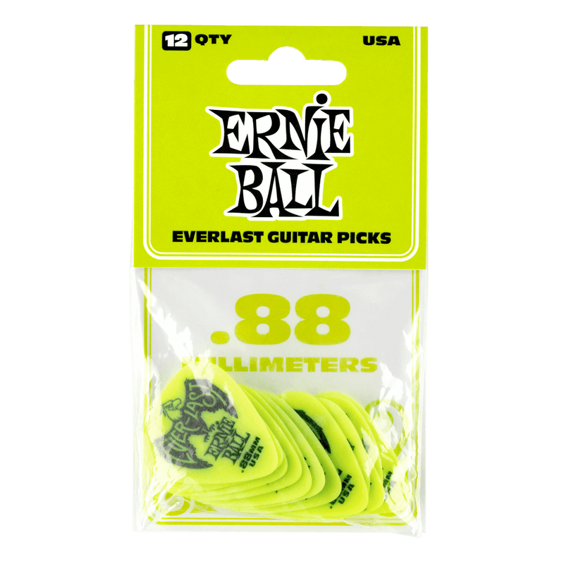 Ernie Ball Everlast Picks 12Pk .88mm
