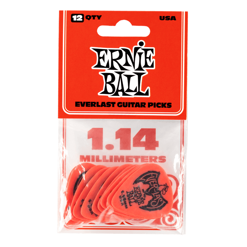 Ernie Ball Everlast Picks 12Pk 1.14Mm