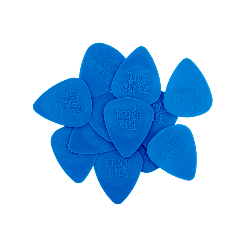 Ernie Ball Nylon Picks 12Pk Thin .53Mm