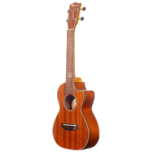 Ohana CK-25CE-CL Cynthia Lin Concert Ukulele w/Bag