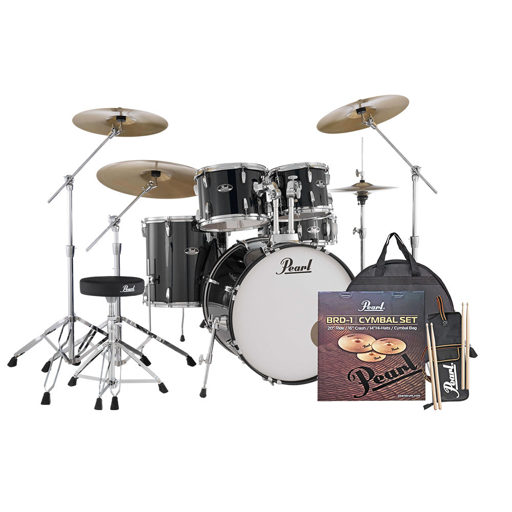 Pearl RS Package 22"5pcs F/Plus Jet Black