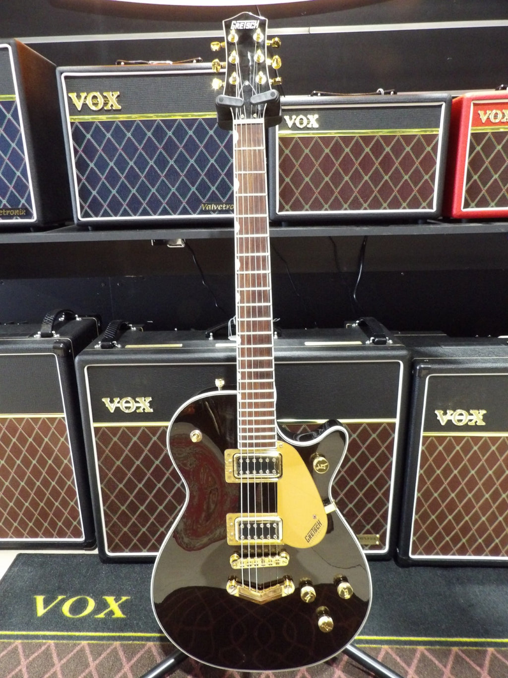 USED Gretsch G5220G Jet Blk/Gld Met