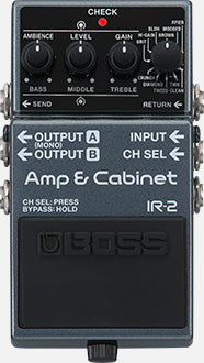 Boss Amp+Cab Pedal - IR-2