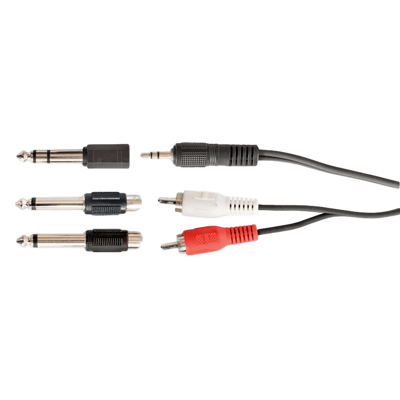 AMS 3.5 to 6.3mm RCA Cable Kit