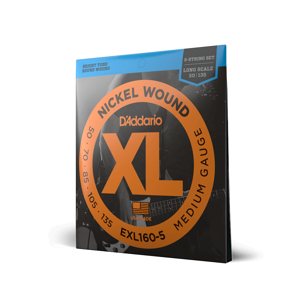 D Addario Bass EXL160-5