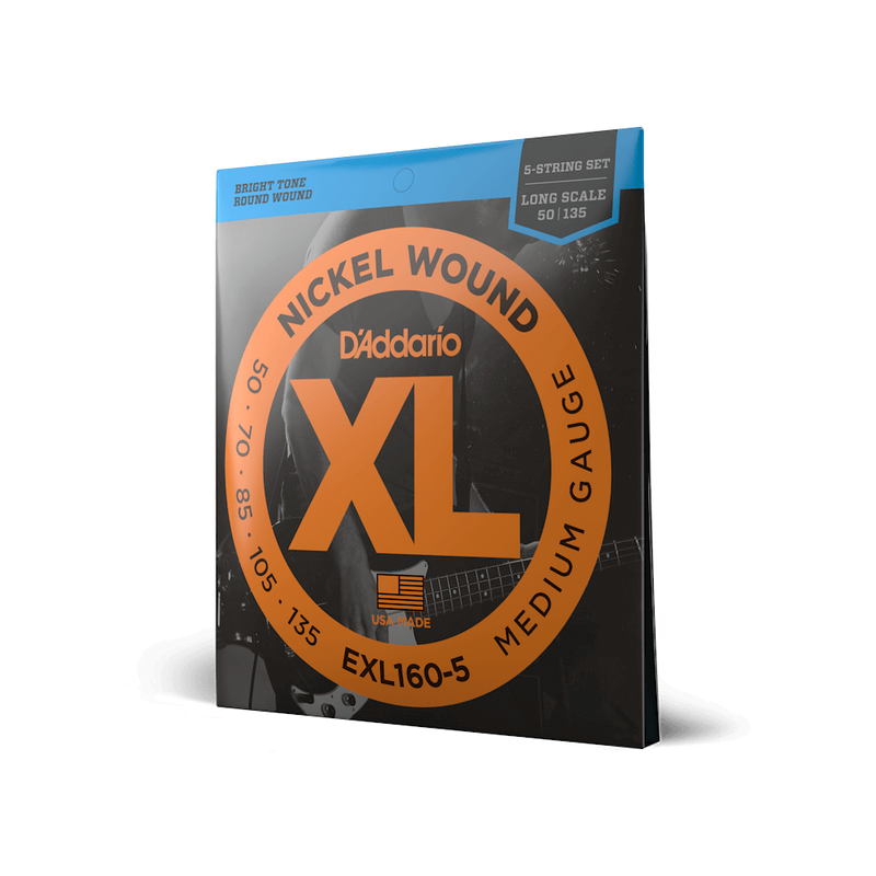 D Addario Bass EXL160-5