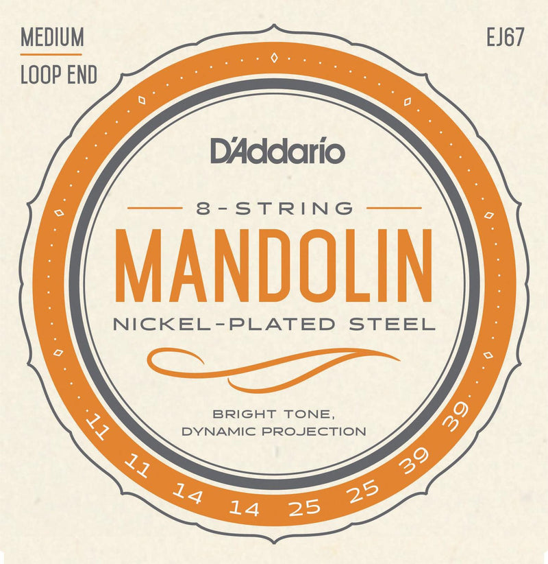 D Addario Mandolin Strings Ej67