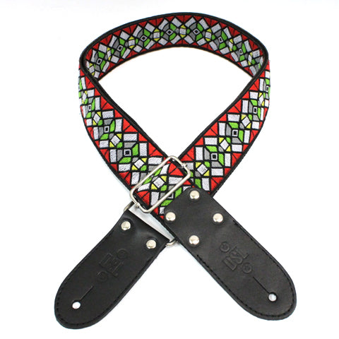 DSL Jacquard Strap - Haze Red