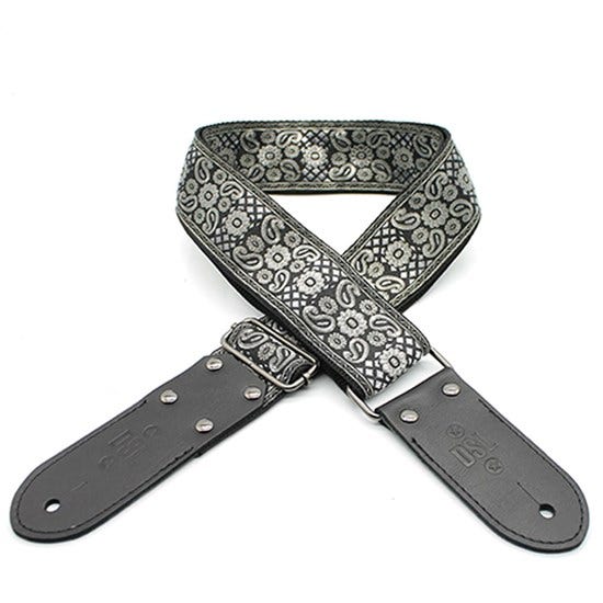 DSL Jacquard Strap - Paisley Silver