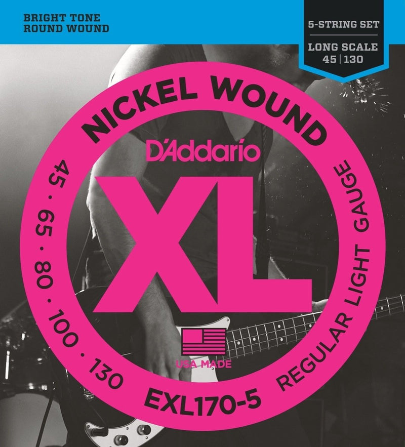 D Addario Bass EXL170-5