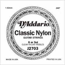 D Addario Nylon Single J2703