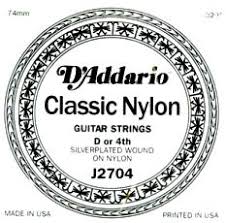 D Addario Nylon Single J2704