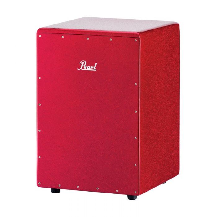 Pearl Cajon Boom Box Art/Red Sparkle