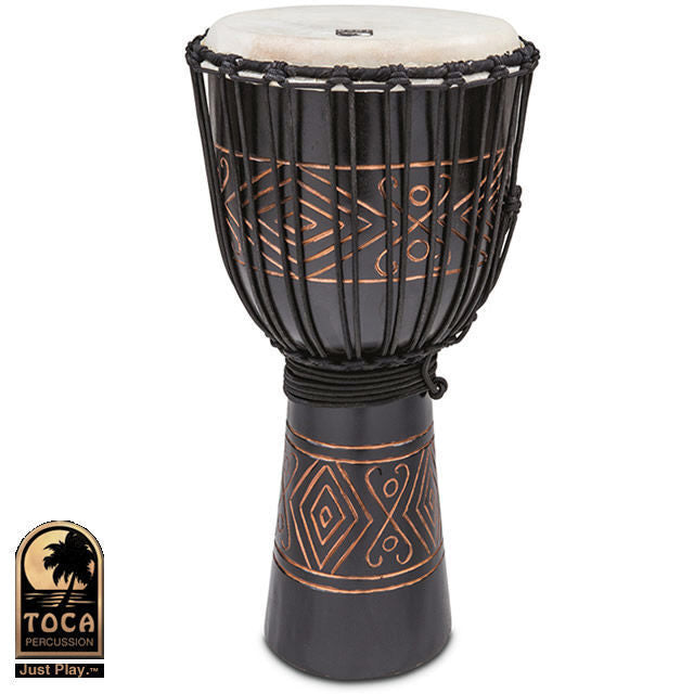 Toca Black Onyx 12inch Djembe Holden Hill Music