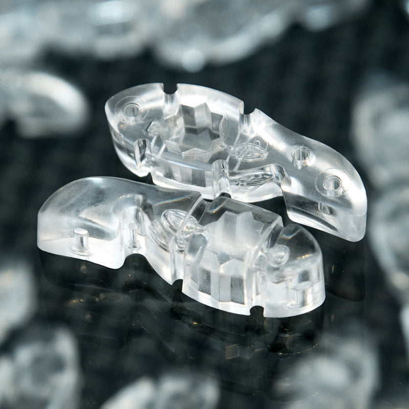 Tuner Fish Lug Locks Clear 4Pk