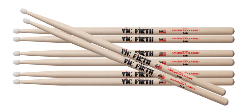 Vic Firth 7A Wood 4 Pack