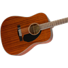 Fender CD-60S Dreadnought, Walnut Fingerboard, All-Mahogany