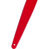 Fender 2" Essentials Leather Strap, Red