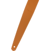 Fender 2" Essentials Leather Strap, Tan