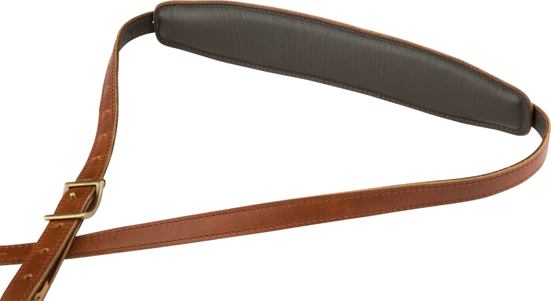 Fender Mustang Leather Saddle Strap