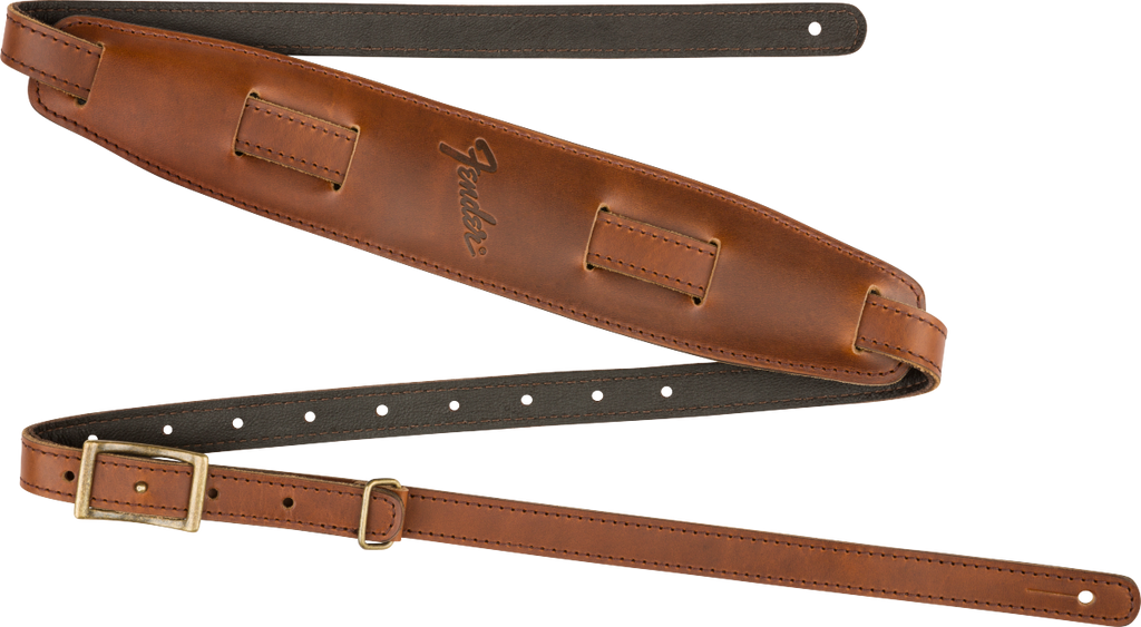 Fender Mustang Leather Saddle Strap
