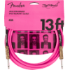 Fender Joe Strummer 13' Instrument Cable, Pink Leopard
