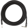 Fender Professional Series Instrument Cable, Straight/Angle, 18.6', Black