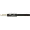 Fender Professional Series Instrument Cable, Straight/Straight, 18.6', Black