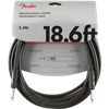 Fender Professional Series Instrument Cable, Straight/Straight, 18.6', Black