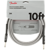 Fender Professional Series Instrument Cable, 10', White Tweed