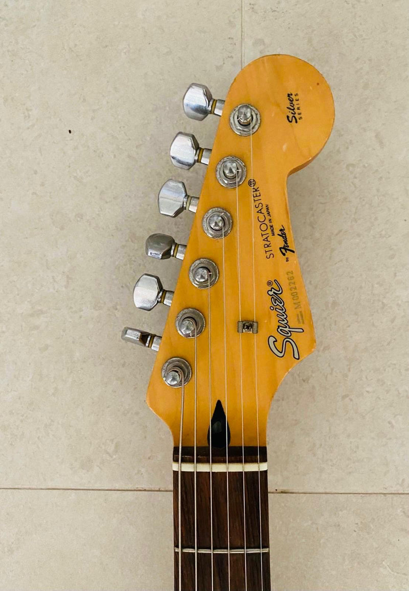 Fender ‘Silver Series’ -Japan Squire strat -Vintage