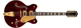 Gretsch G5422G-12 Electromatic® Classic Hollow Body Double-Cut 12-String with Gold Hardware, Laurel Fingerboard, Walnut Stain