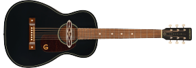 Gretsch Deltoluxe Parlor, Walnut Fingerboard, Tortoiseshell Pickguard, Black Top