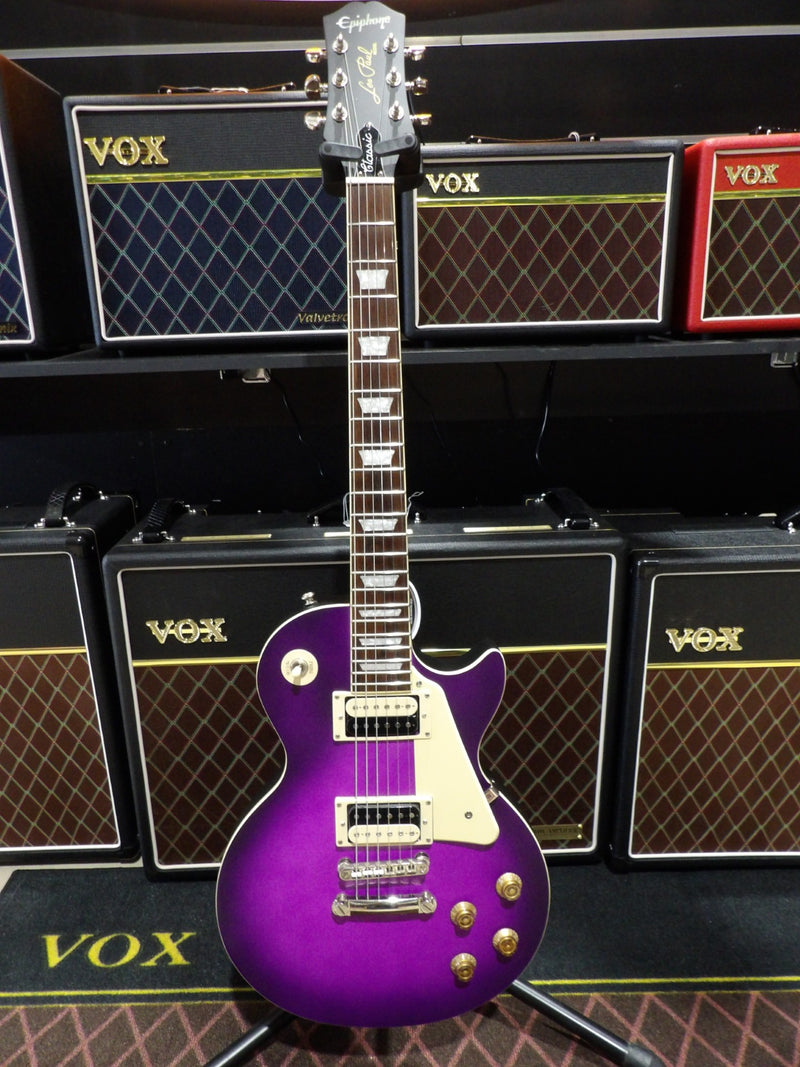 USED Epiphone Les Paul Classic Worn Purple