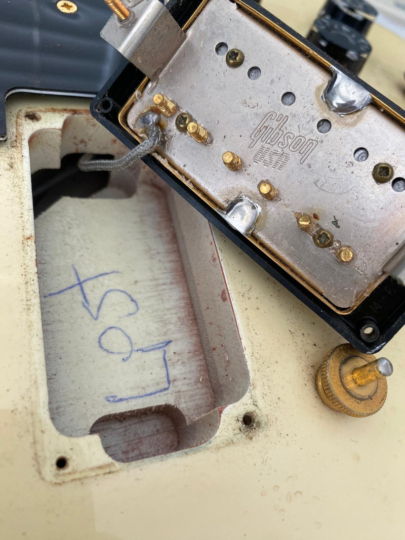 Gibson LP Studio -Alpine White. Vintage