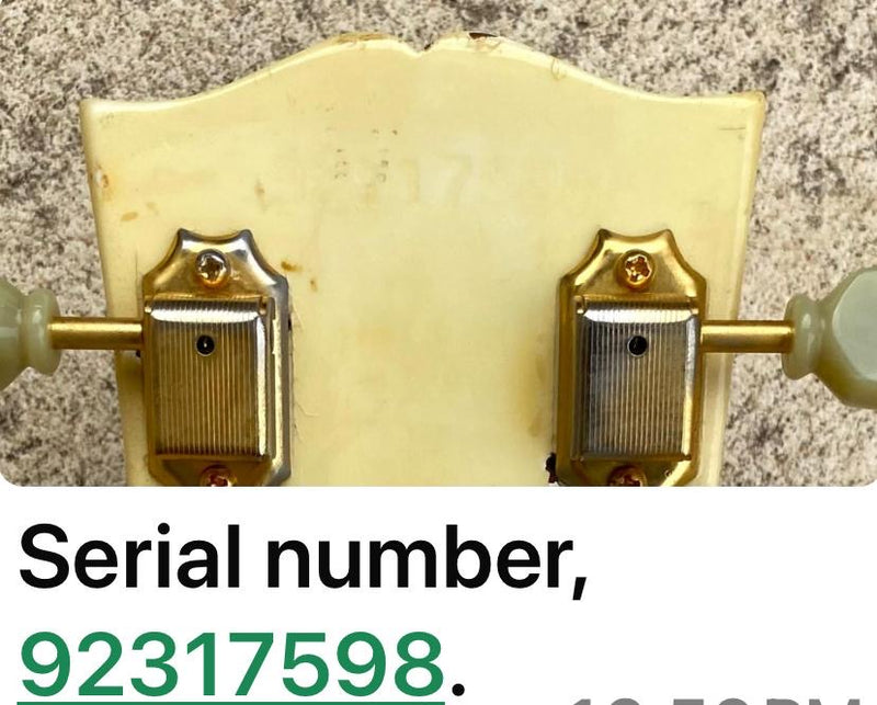 Gibson LP Studio -Alpine White. Vintage