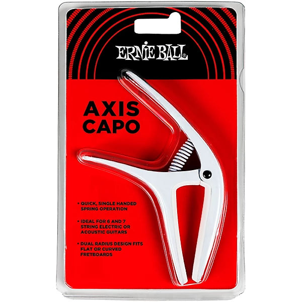 Ernie Ball Axis Dual Radius Capo White