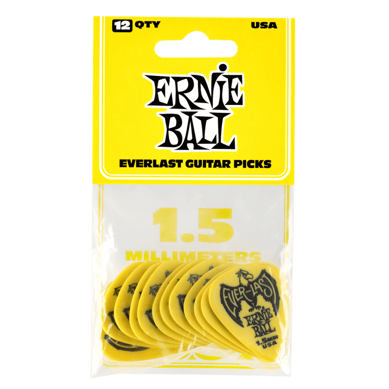 Ernie Ball Everlast Picks 12Pk .1.5mm