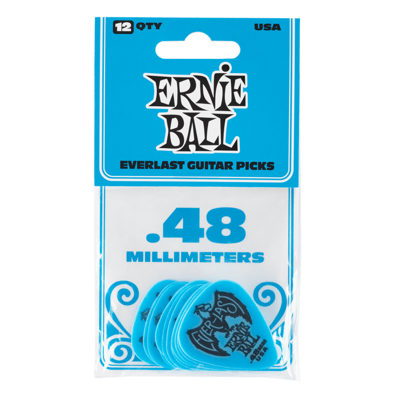 Ernie Ball Everlast Picks 12Pk .48mm