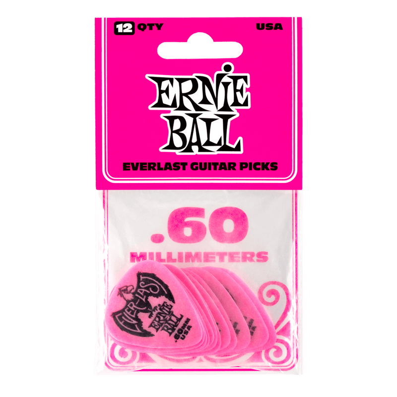 Ernie Ball Everlast Picks 12Pk .60mm