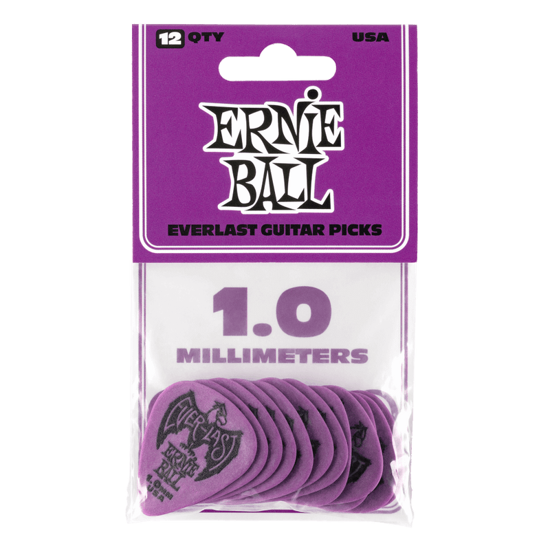 Ernie Ball Everlast Picks 12Pk 1.0mm