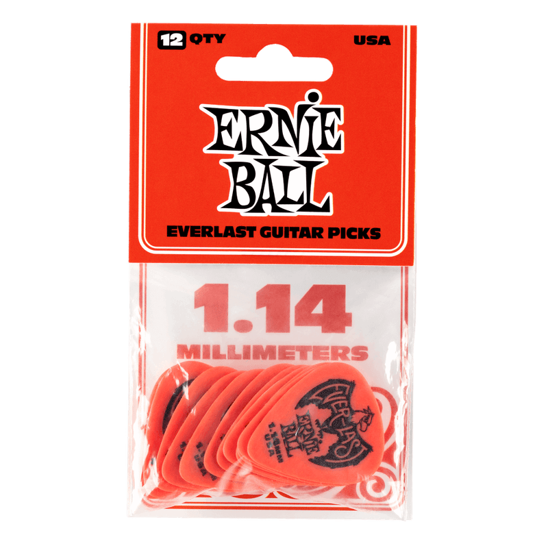 Ernie Ball Everlast Picks 12Pk 1.14mm