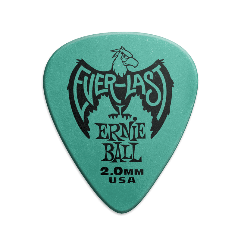 Ernie Ball Everlast Picks 12Pk 2.0mm