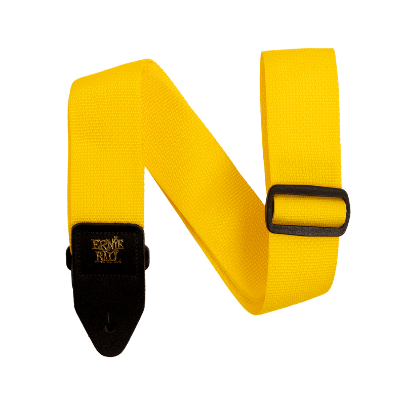 Ernie Ball Polypro Strap Yellow & Black